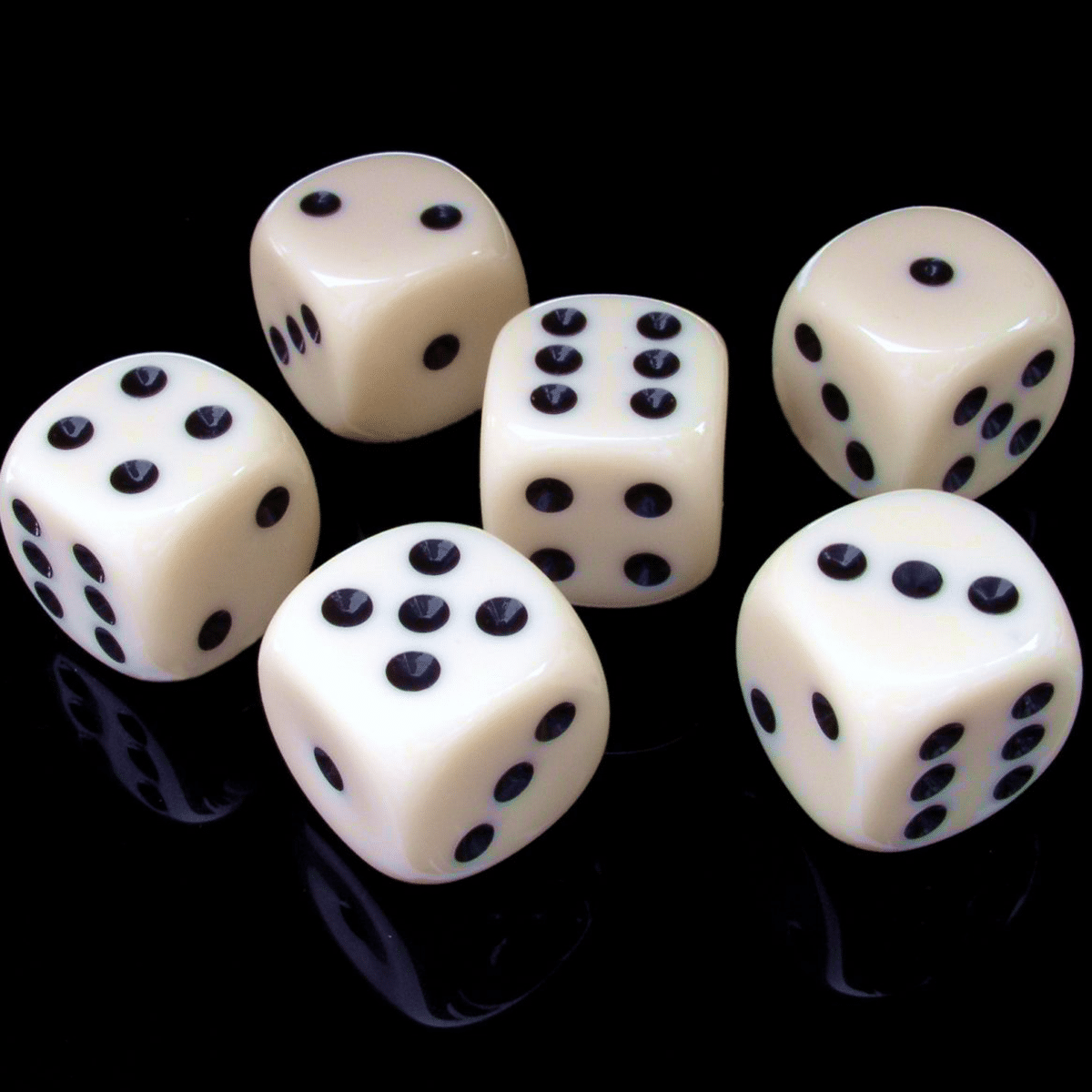randomization dice representation