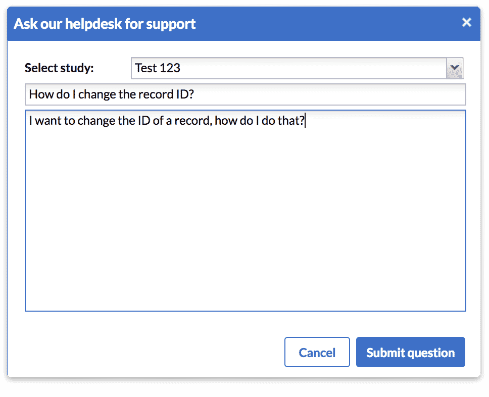 email support