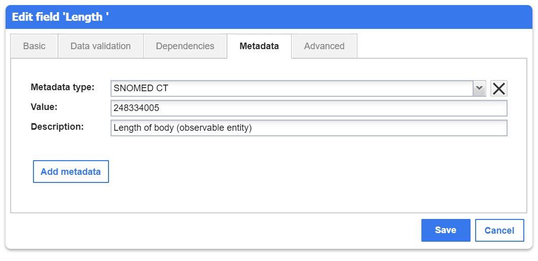 metadata