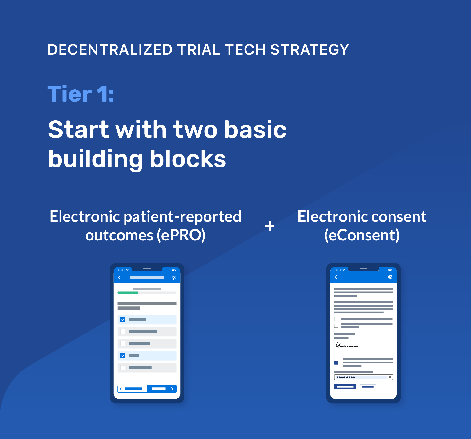 Tier 1 Clinical Trial tech strategy