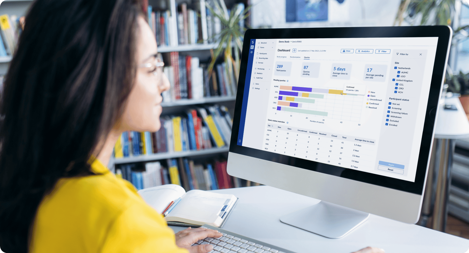 Castor’s CDMS platform enables you to re-use data across research units