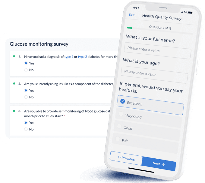 Electronic Patient Reported Outcomes (ePRO)