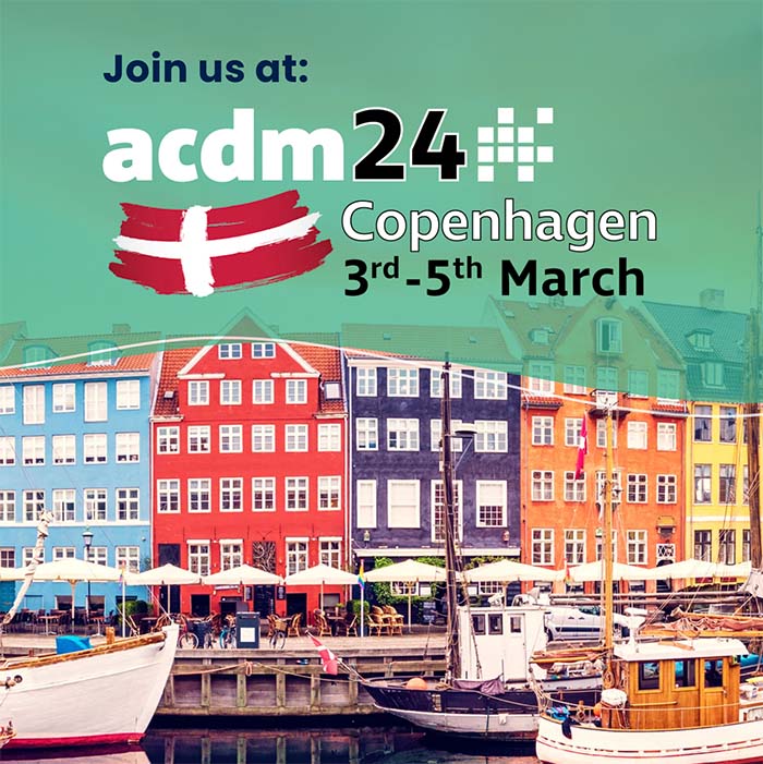 Join Castor at the ACDM Event in Copenhagen. 3-5 March 2024